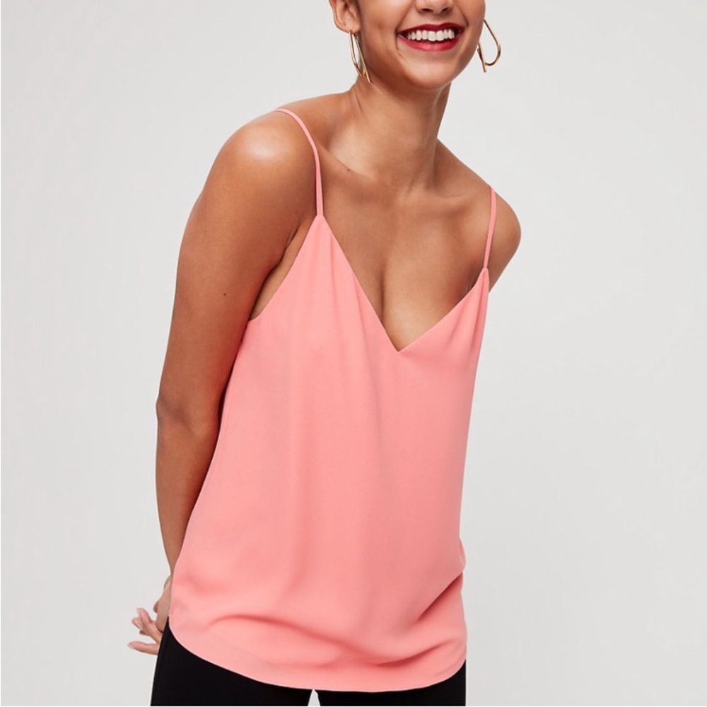 Babaton Orange Sleeveless Camisole Top